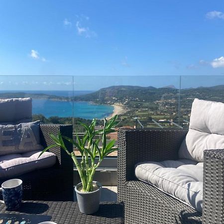 Haut de Villa - Vue mer avec Coucher de Soleil Cargèse Exterior foto